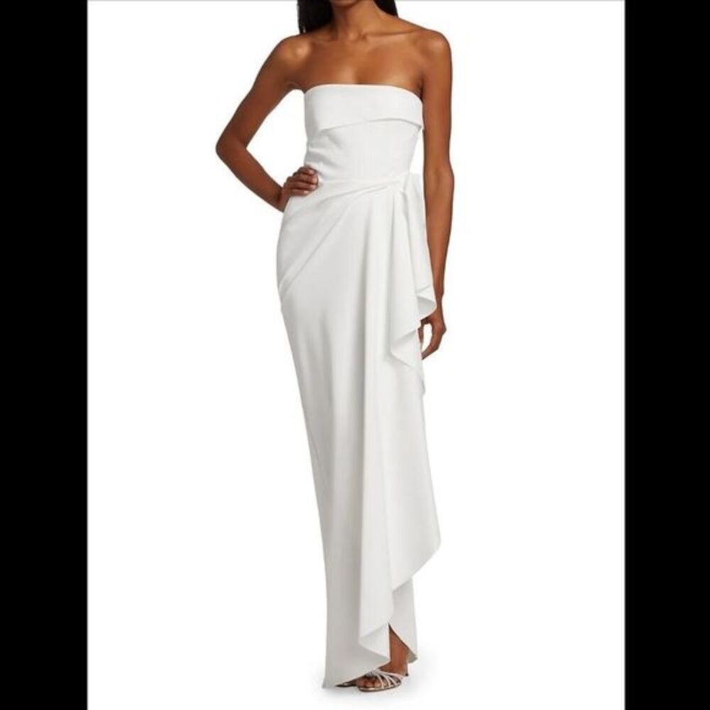 NWT Chiara Boni La Petite Robe Nyaveth Long Column Dress SIZE 2 $995 - Picture 1 of 9